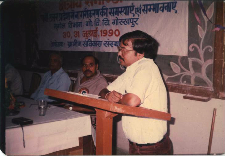 Shri GC Pandey, Addressing the participants