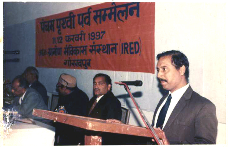 Addressing Participants, Prof. K.N. Singh